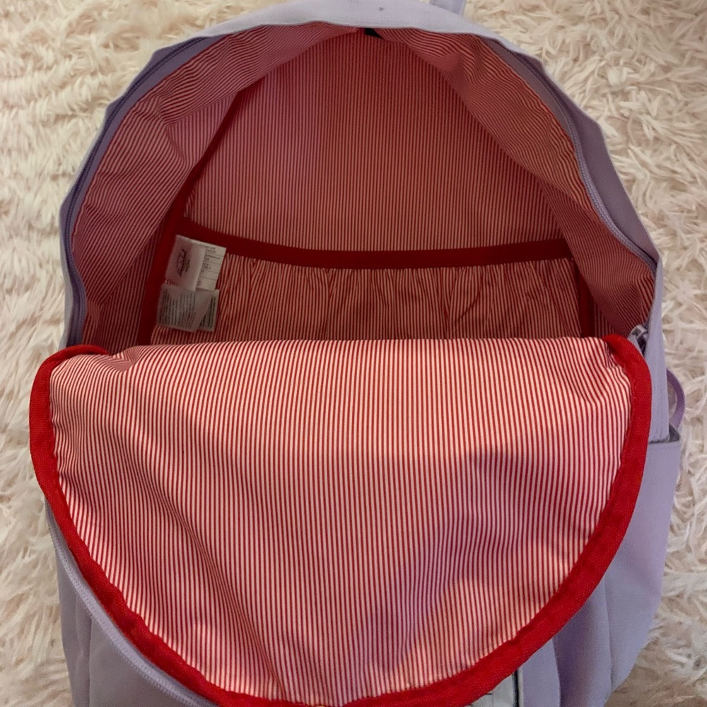 Herschel Backpack Light Purple Canvas - Picture 6 of 7